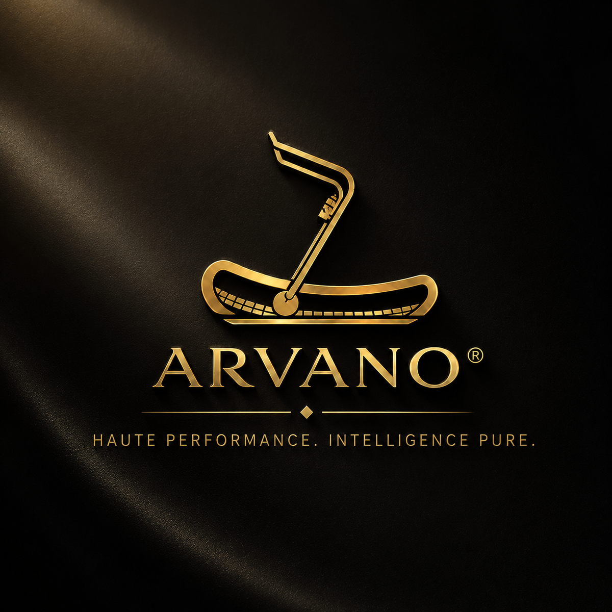Tapis de course incurvé ARVANO Pro® en merisier – Sans moteur, haute performance