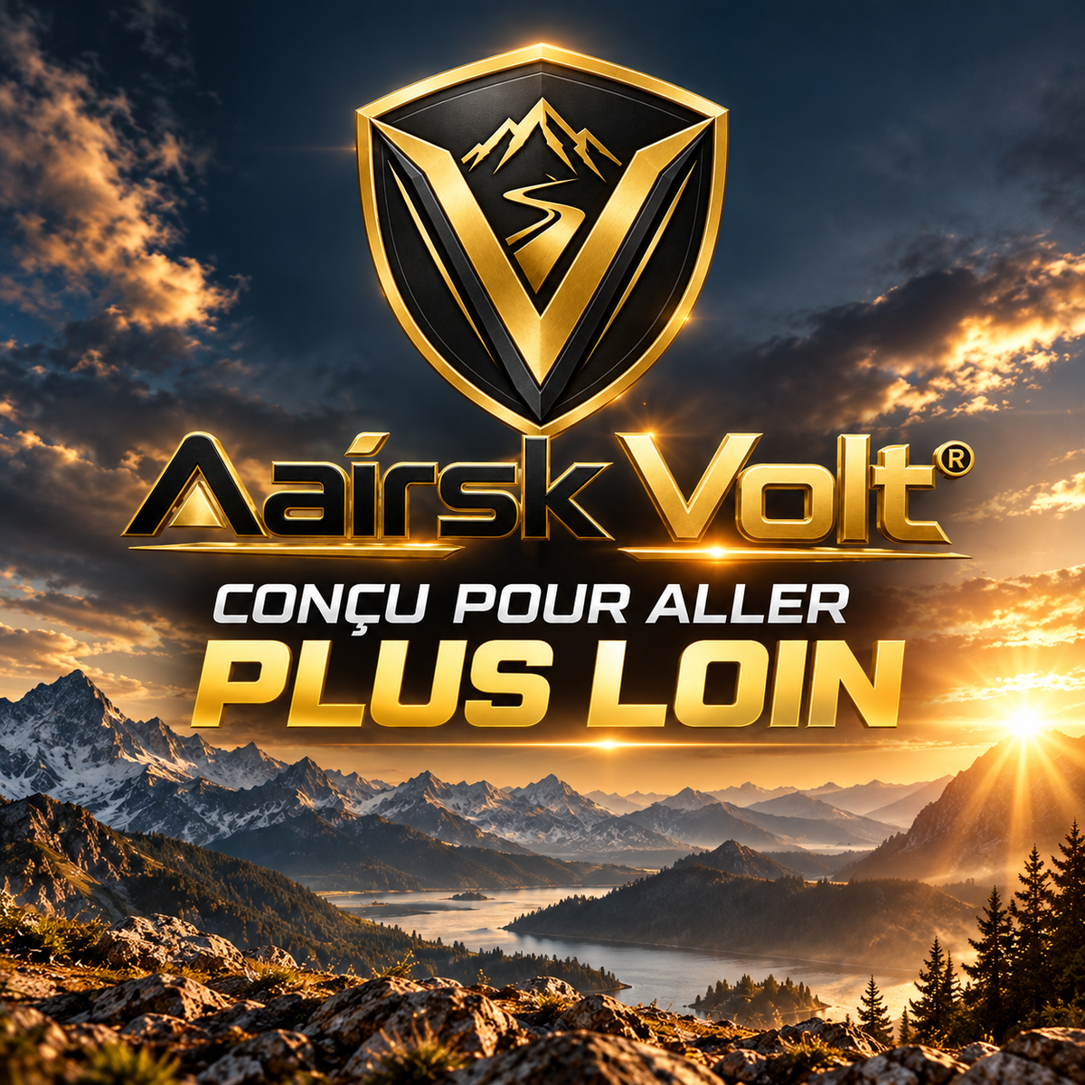 VTT électrique tout suspendu Aairsk Volt® - Une maîtrise supérieure pour explorer sans limites