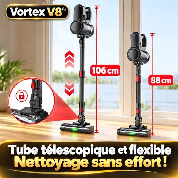 Aspirateur balai sans fil Vortex V8®