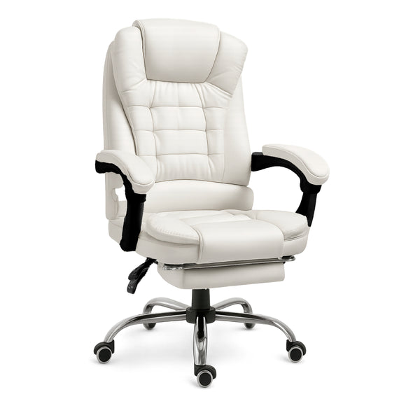 Fauteuil de bureau ergonomique ErgoVanta® - Repose-pieds extensible