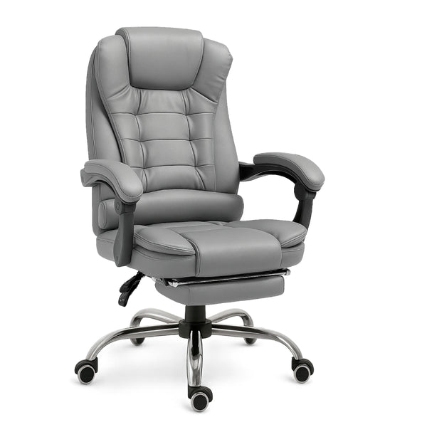 Fauteuil de bureau ergonomique ErgoVanta® - Repose-pieds extensible