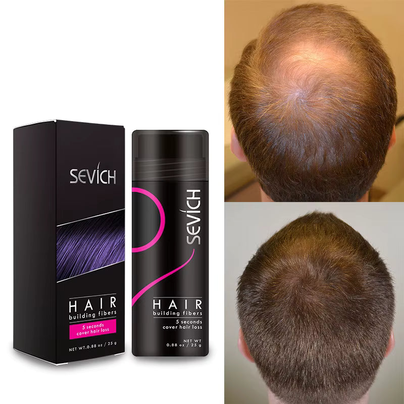 Poudre nanofibres densifiante cheveux Sevich® - Nouvelle formule 2026