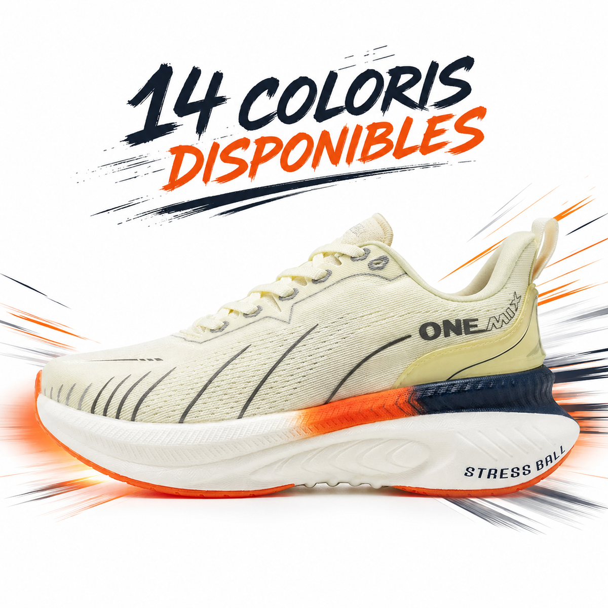 ONEMIX® Chaussures de running Unisexe - Technologie brevetée haute performance