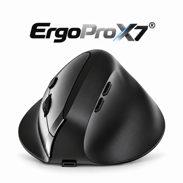 Souris ergonomique verticale ErgoPro X7® sans fil bluetooth