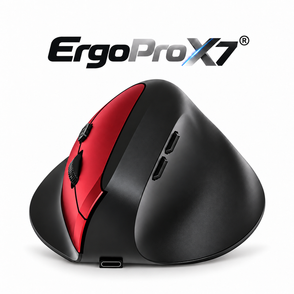 Souris ergonomique verticale ErgoPro X7® sans fil bluetooth