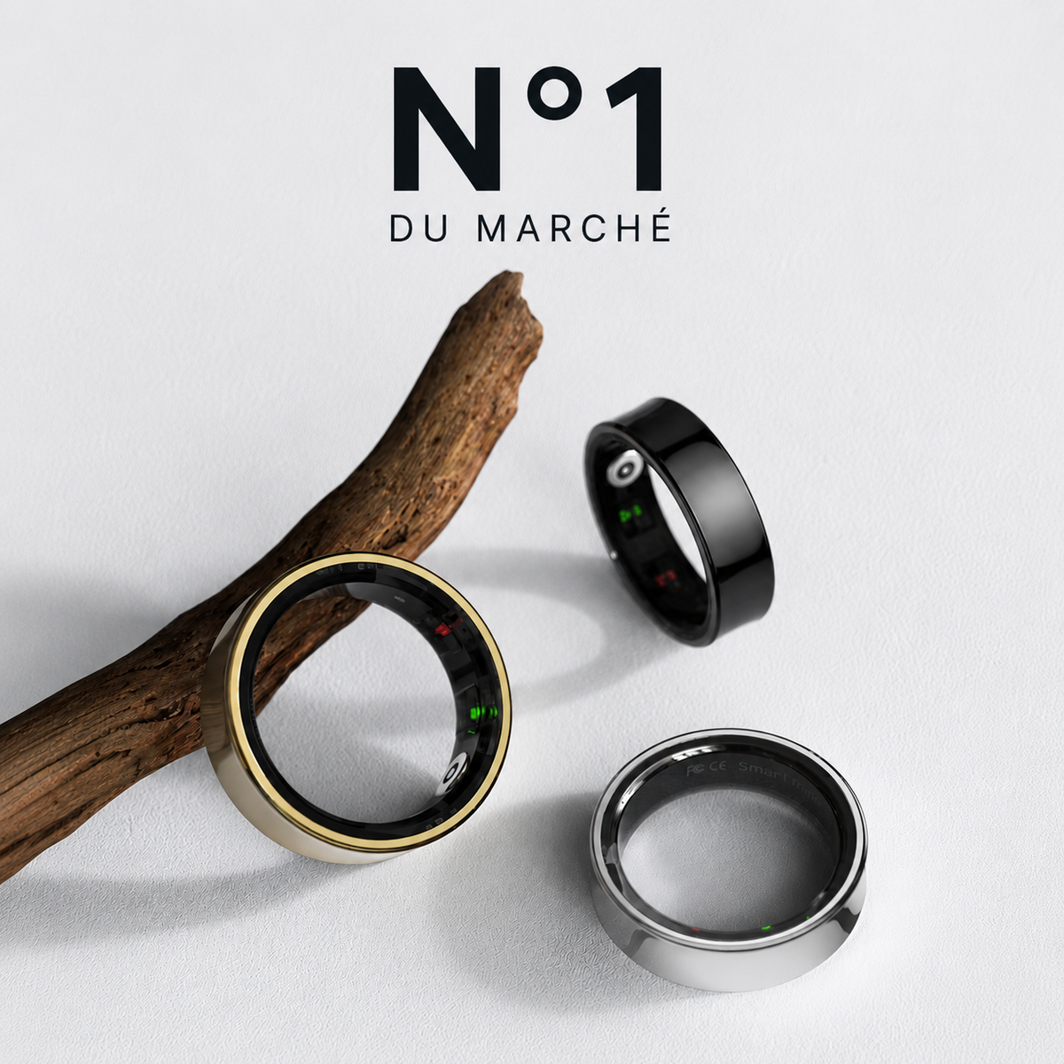 Bague connectée Nōva Ring® - Unisexe - Suivi de santé intelligent