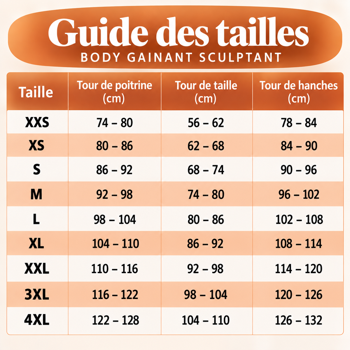 Body gainant sculptant femme effet ventre plat et fesses liftées - Nouveauté 2026